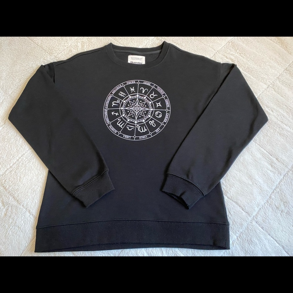 Black zodiac Sweatshirt